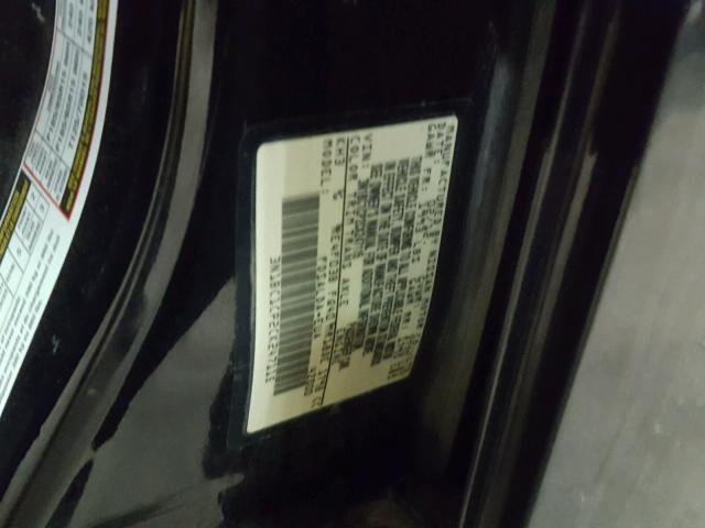 3N1BC1CP2CK247115 - 2012 NISSAN VERSA S BLACK photo 10