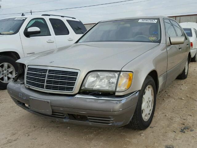 WDBGA51EXSA281254 - 1995 MERCEDES-BENZ S 500 BEIGE photo 2