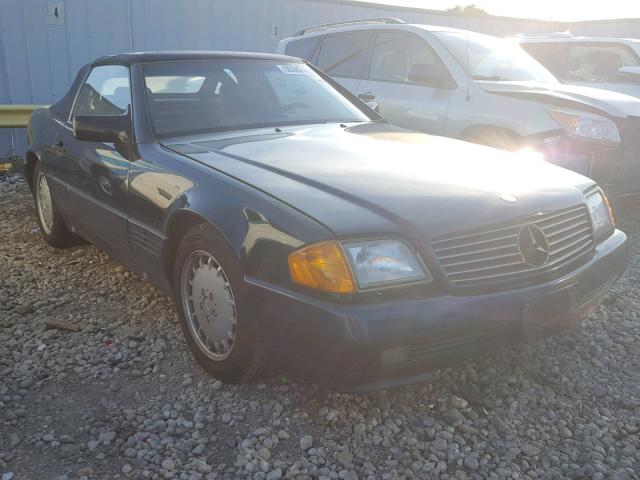 WDBFA66E6NF040258 - 1992 MERCEDES-BENZ 500 SL BLUE photo 1