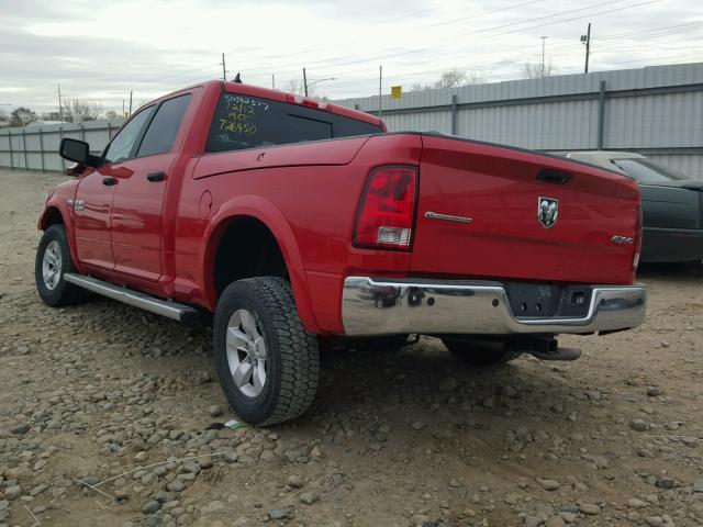 1C6RR7TT1DS726950 - 2013 RAM 1500 SLT SILVER photo 3