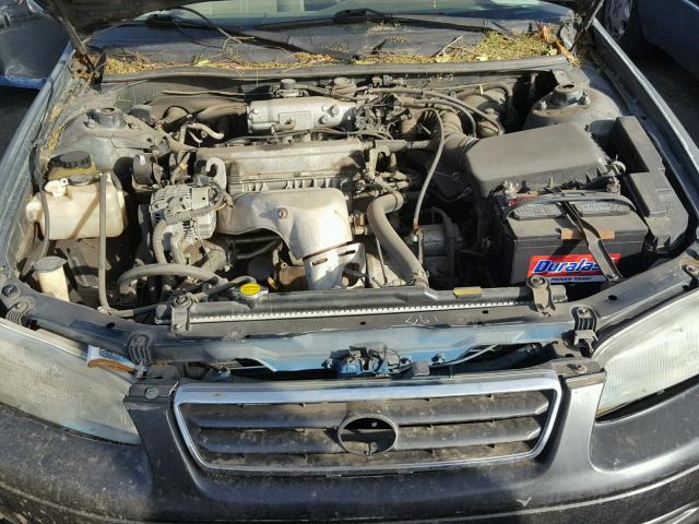 4T1BG22K7YU738926 - 2000 TOYOTA CAMRY CE BLUE photo 7