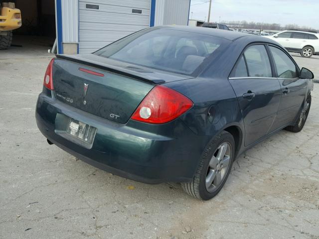 1G2ZH58N574113267 - 2007 PONTIAC G6 GT GREEN photo 4