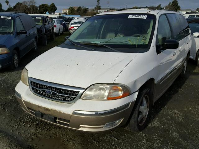 2FMDA5342YBC71982 - 2000 FORD WINDSTAR S WHITE photo 2