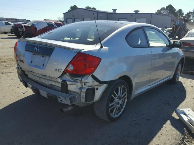 JTKDE177370162350 - 2007 SCION TC SILVER photo 4