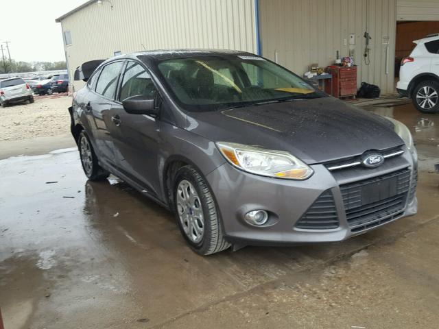 1FAHP3F24CL201546 - 2012 FORD FOCUS SE GRAY photo 1