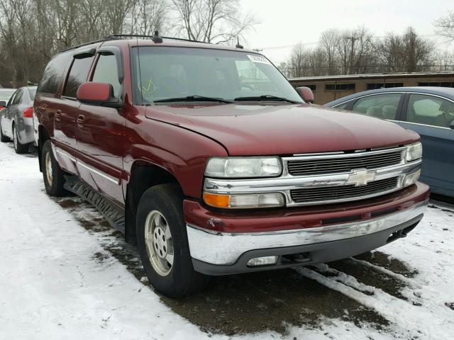 1GNFK16Z73J114857 - 2003 CHEVROLET SUBURBAN K RED photo 1