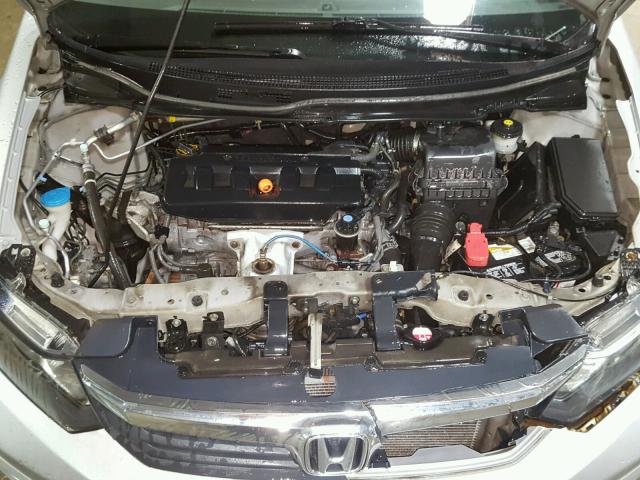 2HGFB2F95CH502736 - 2012 HONDA CIVIC EXL 银色 照片 7