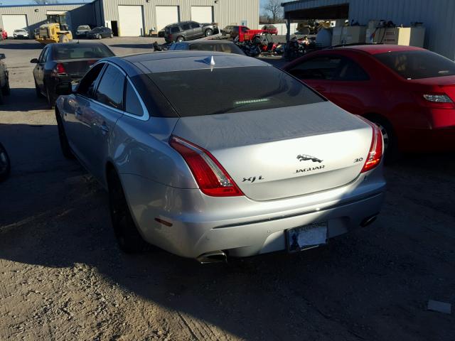 SAJWA2GZ5F8V90862 - 2015 JAGUAR XJL PORTFO SILVER photo 3