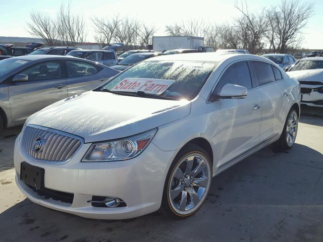 1G4GE5EDXBF254383 - 2011 BUICK LACROSSE C WHITE photo 2