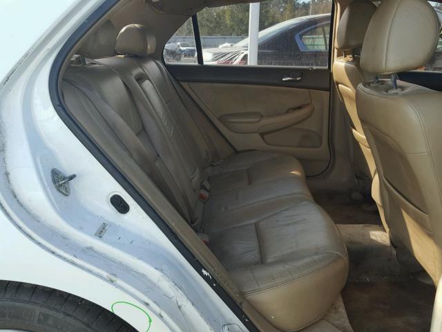 1HGCM66513A035539 - 2003 HONDA ACCORD EX WHITE photo 6