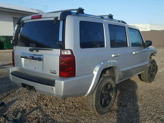1J8HG58216C123548 - 2006 JEEP COMMANDER WHITE photo 4