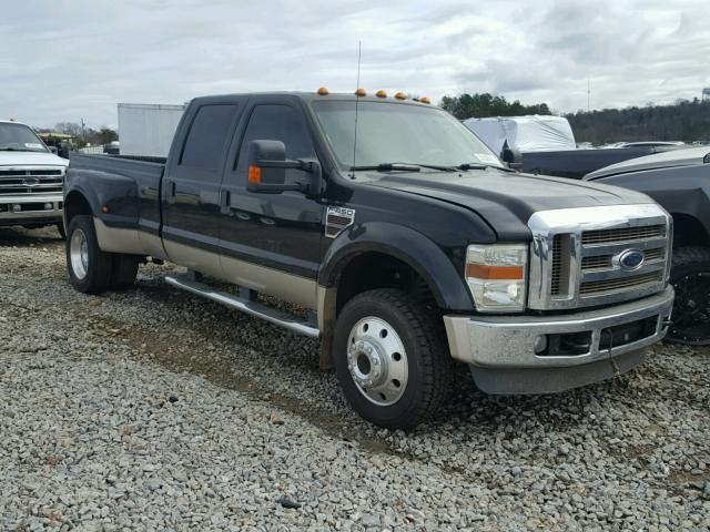 1FTXW43R68ED72584 - 2008 FORD F450 SUPER BLACK photo 1