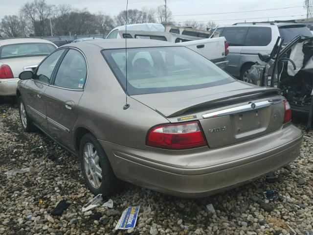 1MEFM55S15A609121 - 2005 MERCURY SABLE LS P GOLD photo 3