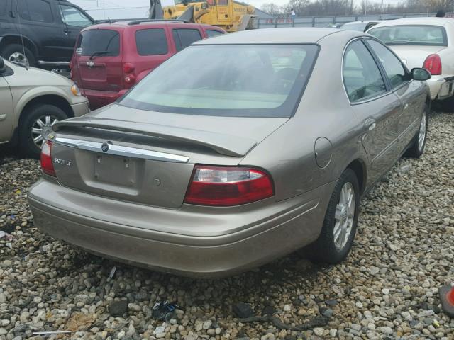 1MEFM55S15A609121 - 2005 MERCURY SABLE LS P GOLD photo 4