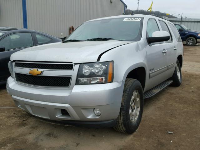 1GNSKBE09ER194917 - 2014 CHEVROLET TAHOE K150 SILVER photo 2