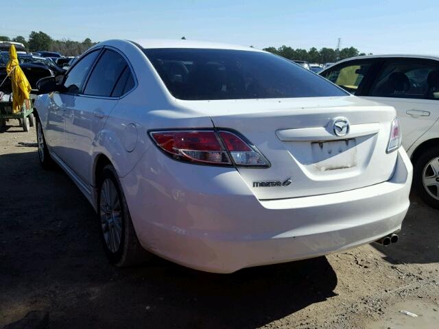 1YVHZ8CH7A5M30728 - 2010 MAZDA 6 I WHITE photo 3