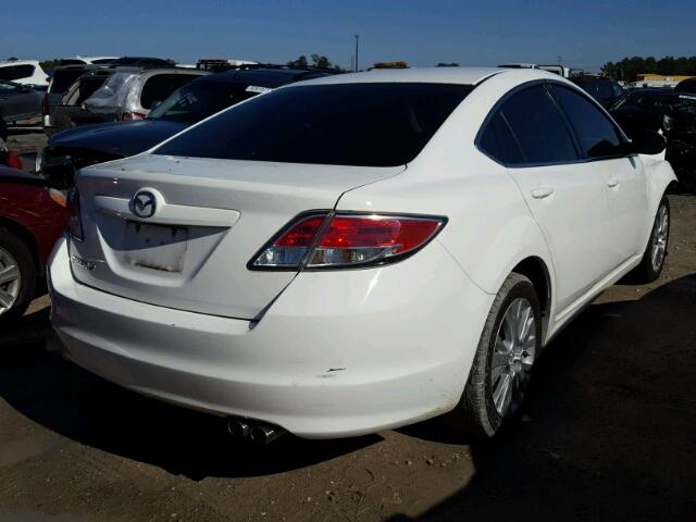 1YVHZ8CH7A5M30728 - 2010 MAZDA 6 I WHITE photo 4