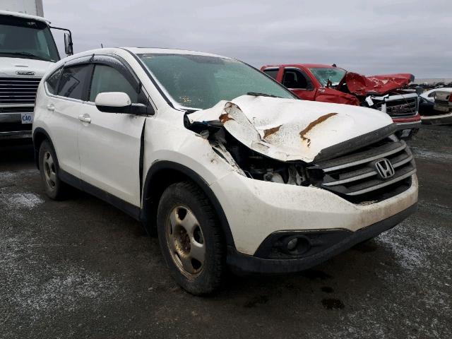 2HKRM4H77DH110928 - 2013 HONDA CR-V EXL WHITE photo 1