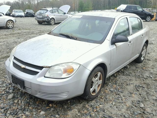 1G1AK55F867868393 - 2006 CHEVROLET COBALT LS GRAY photo 2