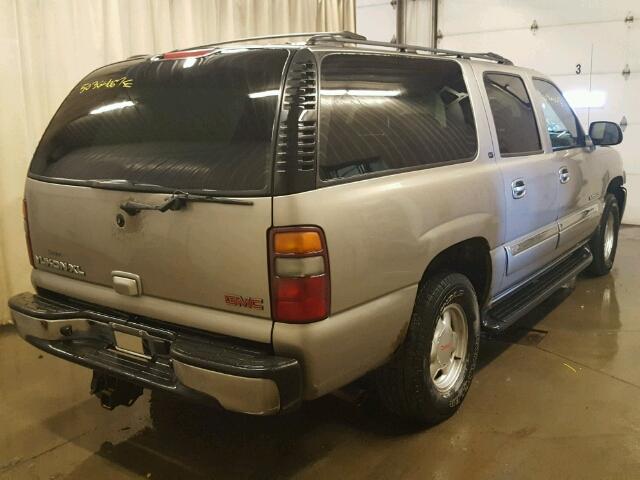 1GKFK16Z22J255931 - 2002 GMC YUKON XL K TAN photo 4