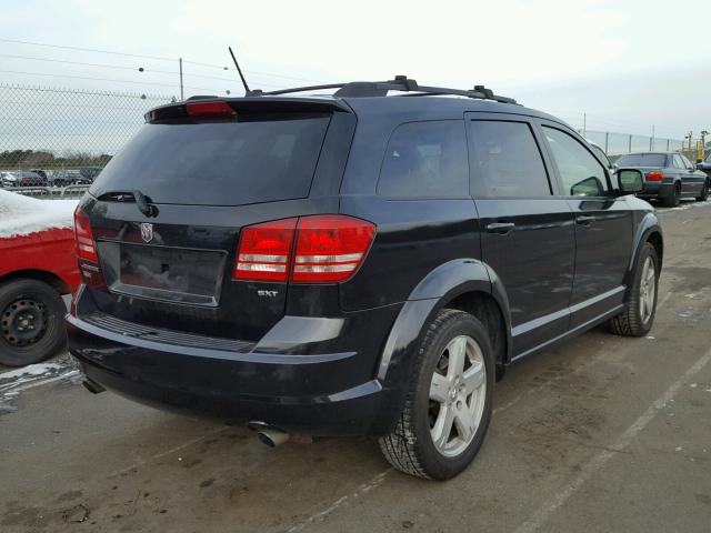 3D4GH57V99T247672 - 2009 DODGE JOURNEY SX BLACK photo 4