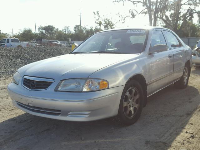 1YVGF22C7Y5176388 - 2000 MAZDA 626 ES GRAY photo 2