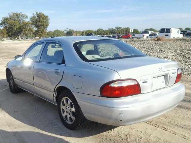 1YVGF22C7Y5176388 - 2000 MAZDA 626 ES GRAY photo 3