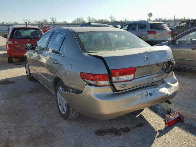 1HGCM66503A086269 - 2003 HONDA ACCORD EX GOLD photo 3