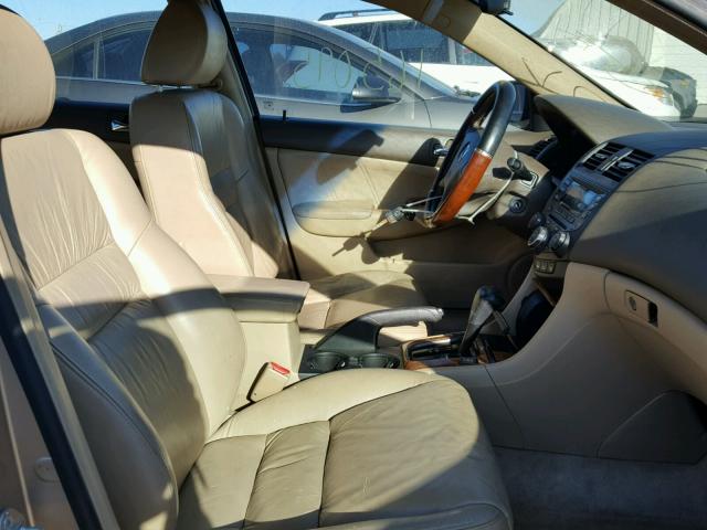 1HGCM66503A086269 - 2003 HONDA ACCORD EX GOLD photo 5