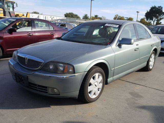 1LNHM86S65Y642810 - 2005 LINCOLN LS GREEN photo 2