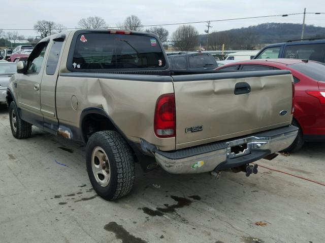 1FTRX18W8XNA88570 - 1999 FORD F150 GOLD photo 3