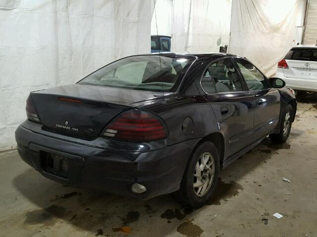 1G2NE52F24M594437 - 2004 PONTIAC GRAND AM S 黑色 照片 4