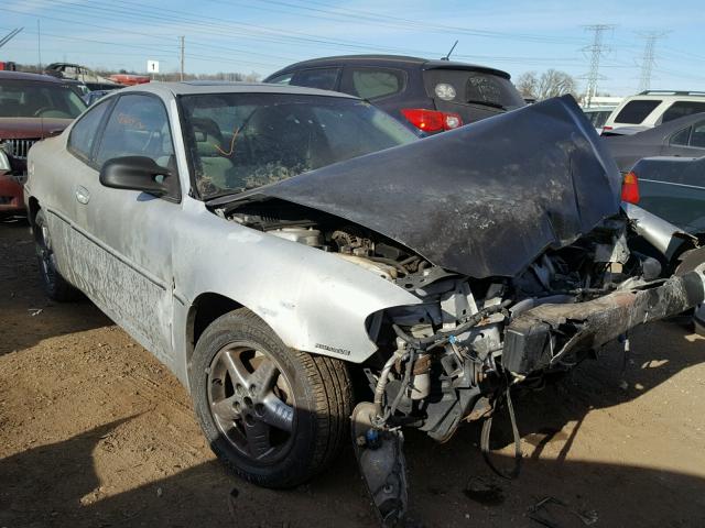 1G2NW12E04C131442 - 2004 PONTIAC GRAND AM G SILVER photo 1