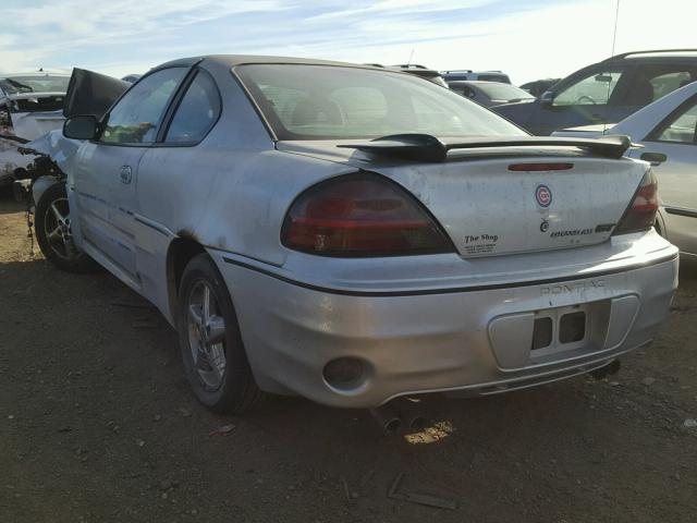 1G2NW12E04C131442 - 2004 PONTIAC GRAND AM G SILVER photo 3