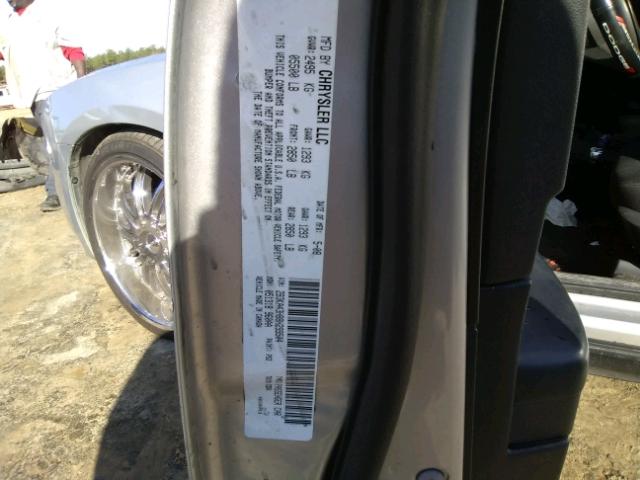 2B3KA43H88H299504 - 2008 DODGE CHARGER SILVER photo 10