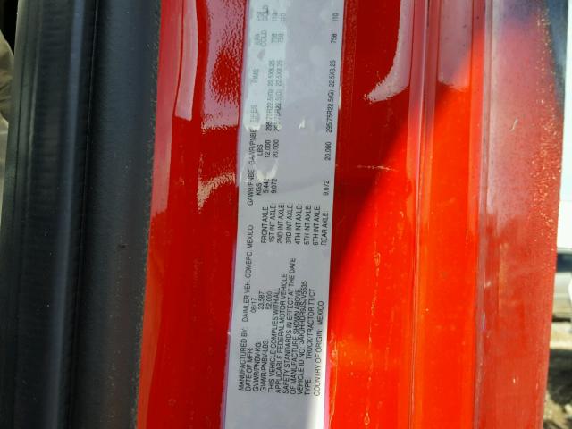 3AKJHHDR9JSJV5535 - 2018 FREIGHTLINER CASCADIA 1 BURN photo 10