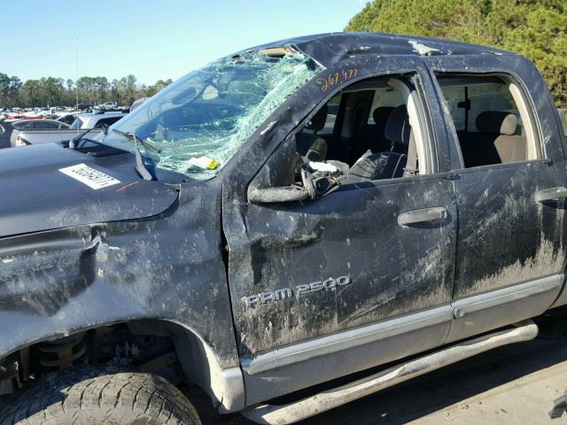 3D3KU28C64G239391 - 2004 DODGE RAM 2500 S Boz foto 9