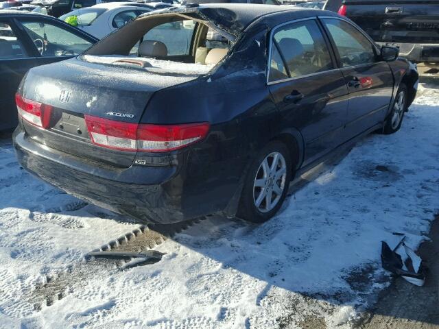 1HGCM66524A017083 - 2004 HONDA ACCORD EX BLACK photo 4