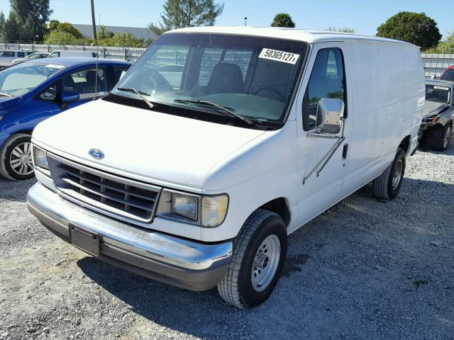 1FTEE14Y7THA00533 - 1996 FORD ECONOLINE WHITE photo 2