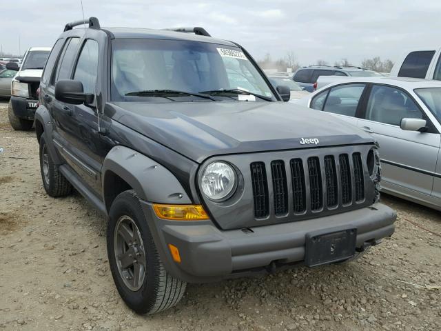 1J4GL38K05W558250 - 2005 JEEP LIBERTY RE BROWN photo 1