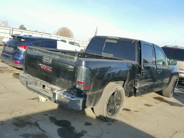 3GTEK13Y57G517565 - 2007 GMC NEW SIERRA BLACK photo 4