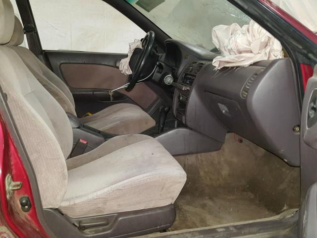 4S3BK6359S7339427 - 1995 SUBARU LEGACY L/O RED photo 5