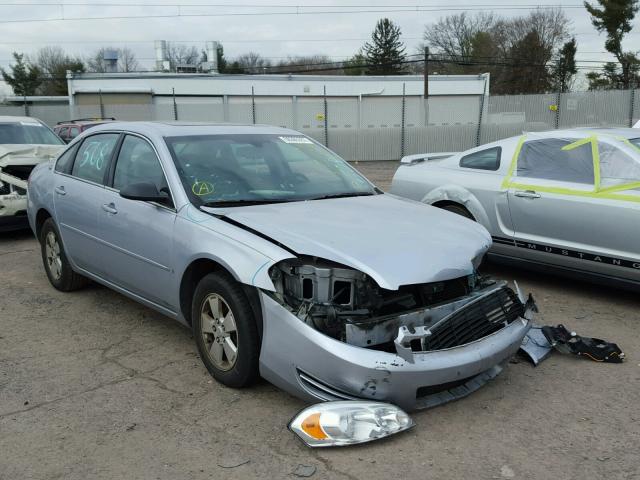 2G1WT58K669254775 - 2006 CHEVROLET IMPALA LT BLUE photo 1