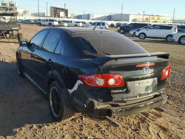 1YVHP84C955M40028 - 2005 MAZDA 6 I BLACK photo 3