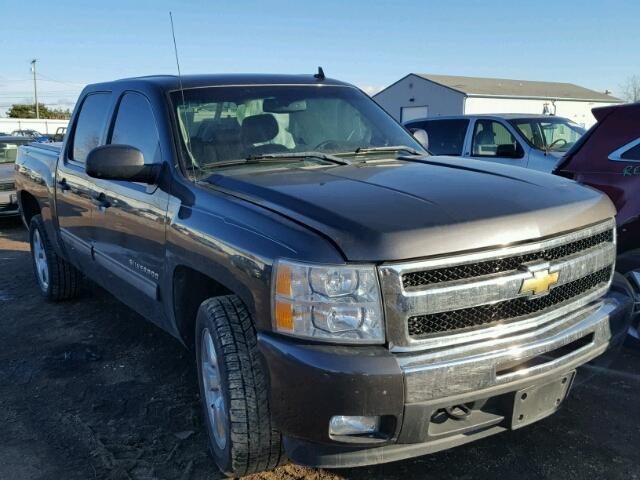 3GCPKSE37BG266587 - 2011 CHEVROLET SILVERADO CHARCOAL photo 1