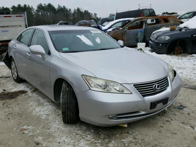 JTHBJ46G272135186 - 2007 LEXUS ES 350 SILVER photo 1