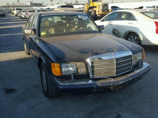 WDBCA35E8LA553007 - 1990 MERCEDES-BENZ 420 SEL BLUE photo 1