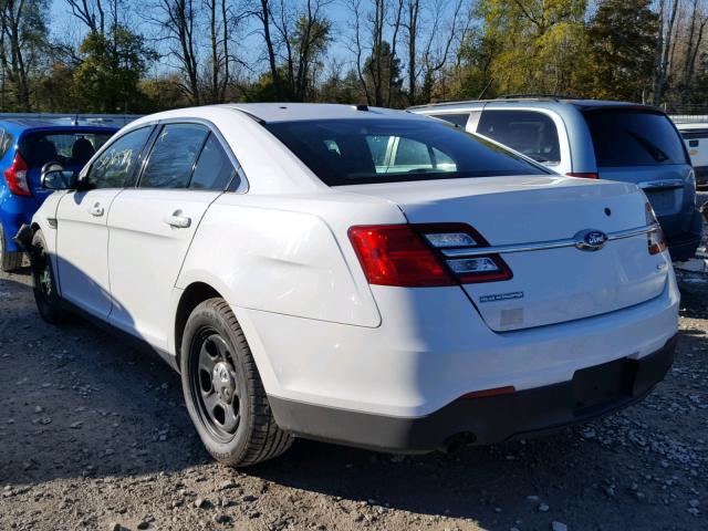 1FAHP2MK2EG172279 - 2014 FORD TAURUS POL WHITE photo 3