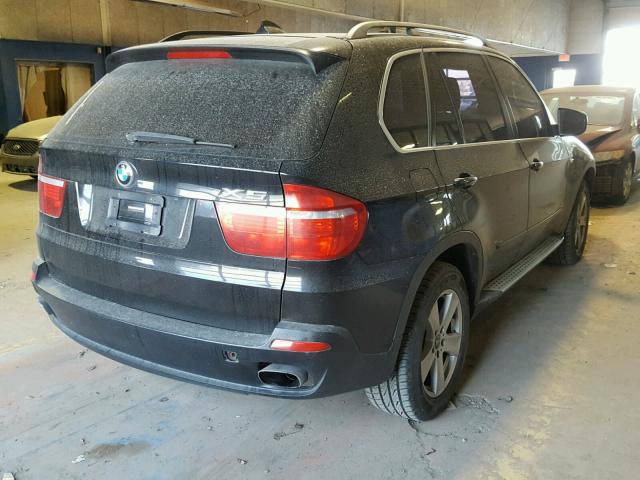 5UXFE83597LZ46039 - 2007 BMW X5 4.8I BLACK photo 4