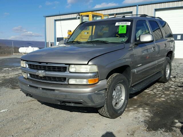 1GNEK13Z73R106517 - 2003 CHEVROLET TAHOE K150 BEIGE photo 2